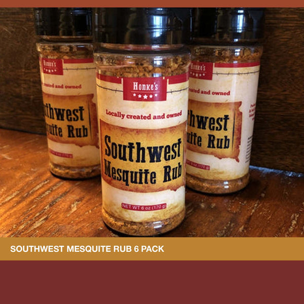 NEW!!! Southwest Mesquite Rub 6 pack! - Shipping Included!